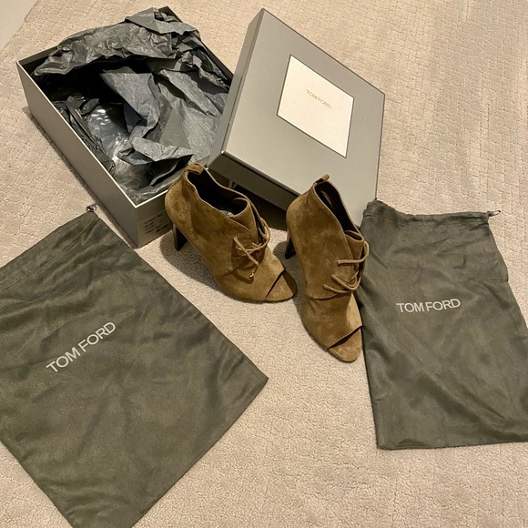 Brand New Tom Ford open toe boots